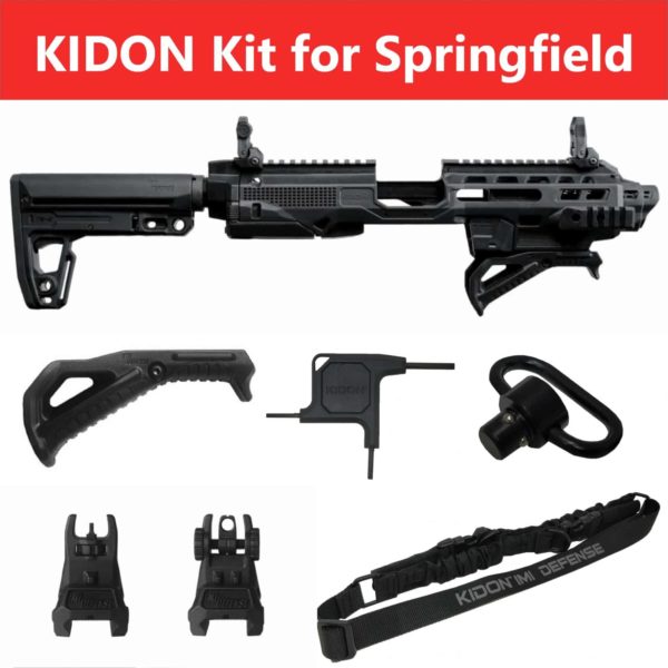 IMI Defense KIDON Innovative Pistol to Carbine Platform for Springfield XD & HS2000 1
