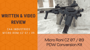 Written & Video Review: The NEW Amazing Micro RONI for CZ P-07/P-09 review
