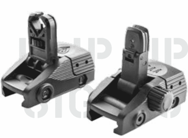 BGF + BGR CAA Picatinny Front and Rear Flip-Up Sights (New) 8