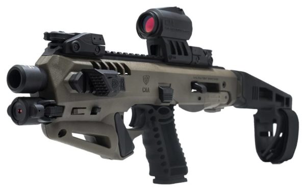 MRDS CAA Gearup 2 MOA Micro Red Dot Sight with Build In Mount 11