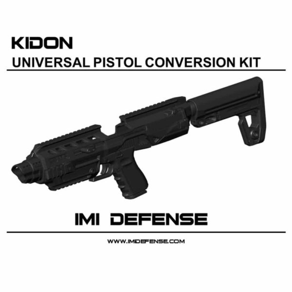 KIDON IMI Defense Innovative Pistol to Carbine Platform for Jericho Steel Frame Without Picatinny rail 8