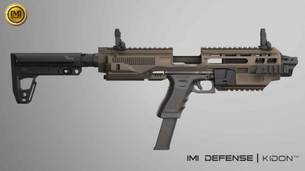 KIDON IMI Defense Innovative Pistol to Carbine Platform for Sig Sauer P250,P320 and Grand Power 13