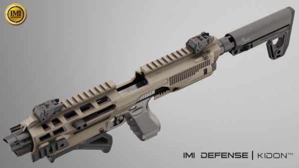 KIDON IMI Defense Innovative Pistol to Carbine Platform for Jericho Steel Frame With Picatinny Rail 11