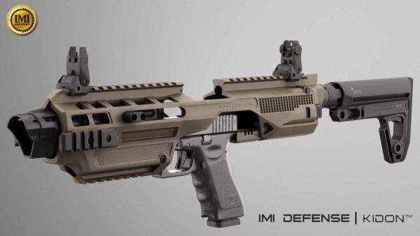 IMI Defense KIDON Innovative Pistol to Carbine Platform for FN 5.7 5