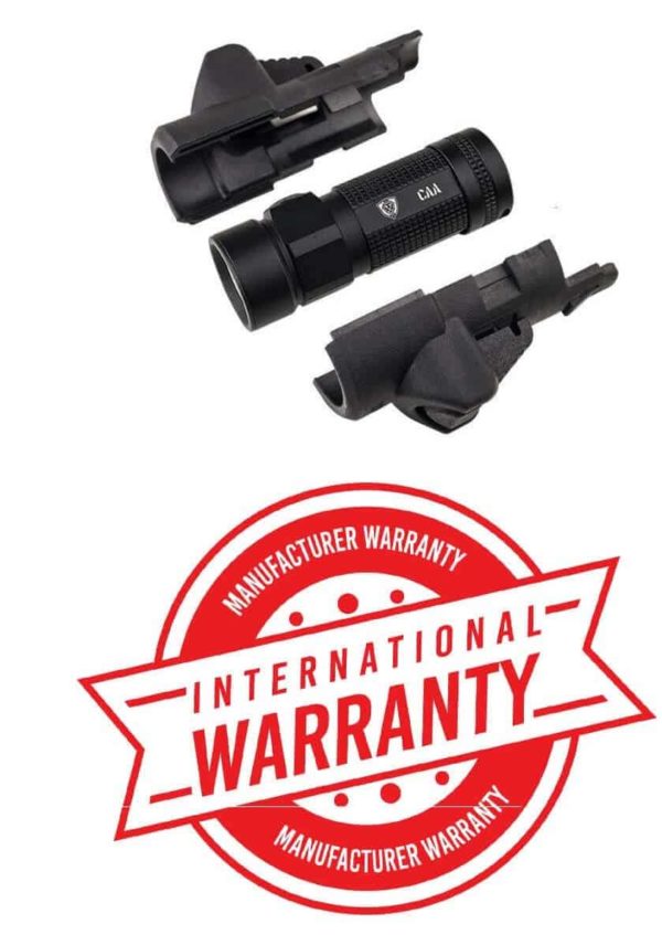 MRFL CAA Industries Micro Roni Integral Front 500 & 600 Lumens Flashlight for Both Left and Right Users 1