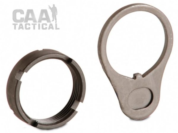 TLRP CAA Tactical Tube Lock Ring & Plate Metal made For M4 Tube 1