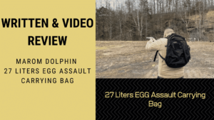 Written & Video Review: Marom Dolphin 27 Liters EGG Assault Carrying Bag