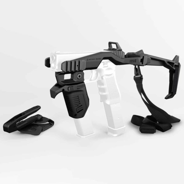 Recover Tactical 20/20 Stabilizer Brace Conversion Kit for Glock 17,19 and more - truly affordable Glock PDW Kit (Optional with Sling & Holster & Mag Pouch) 1