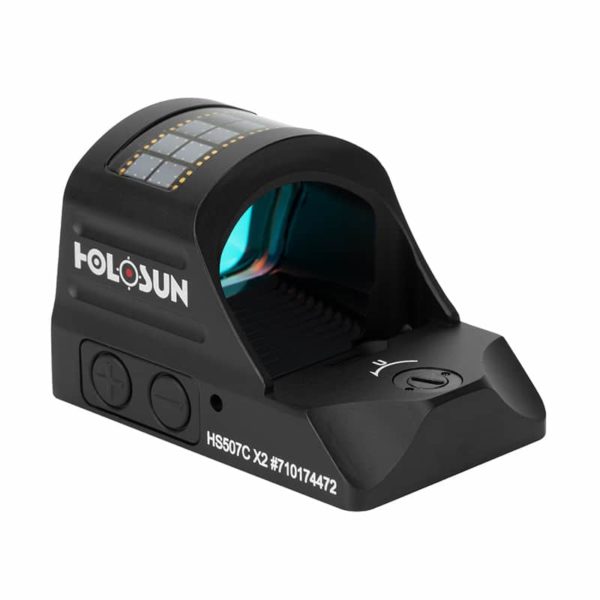 Holosun HS507C-X2 Red Dot / Circle Dot Reflex Sight with Solar Panel 7