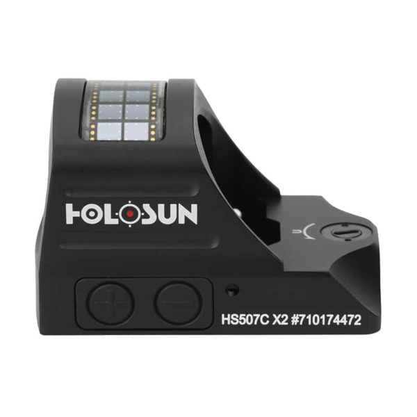 Holosun HS507C-X2 Red Dot / Circle Dot Reflex Sight with Solar Panel 2