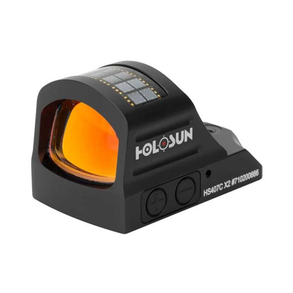 Holosun HS407C-X2 Red Dot / Circle Dot Reflex Sight With Shake Awake 2