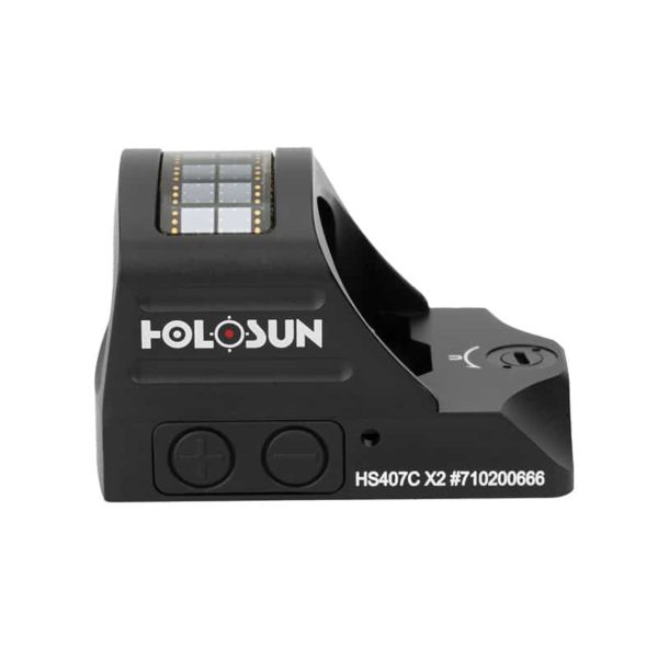 Holosun HS407C-X2 Red Dot / Circle Dot Reflex Sight With Shake Awake 3