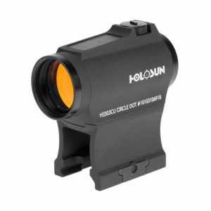 Holosun HS503CU Red Dot / Circle Dot Reflex Sight With Solar Panel