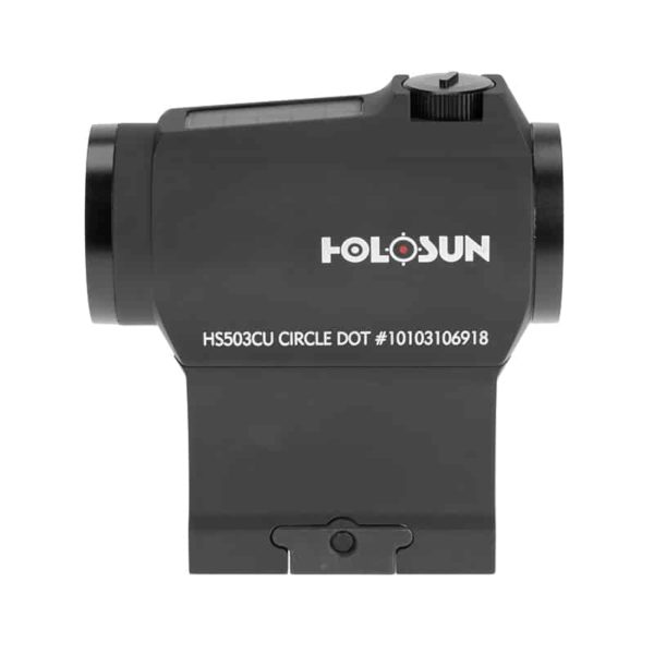Holosun HS503CU Red Dot / Circle Dot Reflex Sight With Solar Panel 4