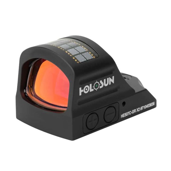 Holosun HE507C-GR X2 Green Dot / Circle Dot Reflex Sight with Solar Panel 3