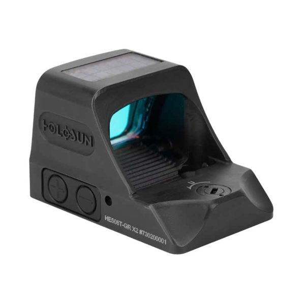 Holosun HE508T-GR X2 Green Dot / Circle Dot Reflex Sight With Solar Panel and Titanium 5