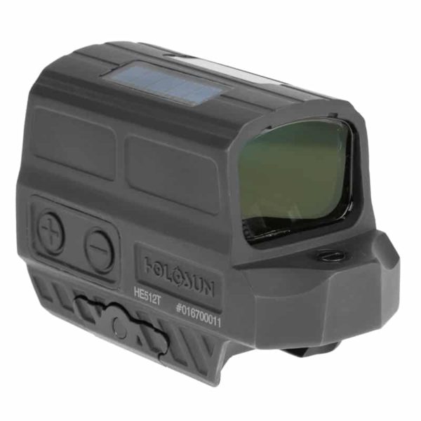 Holosun HE512T-GR Green Dot / Circle Dot Reflex Sight With Solar Panel and Titanium 4