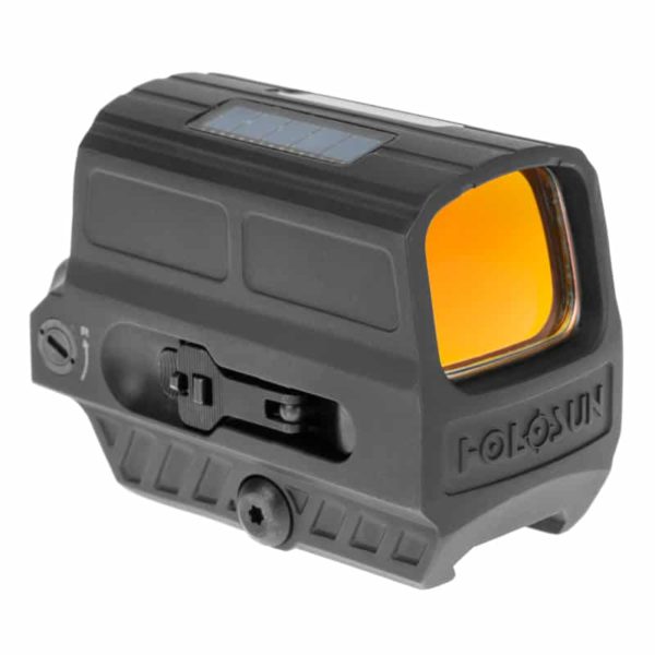 Holosun HE512T-RD Red Dot / Circle Dot Reflex Sight With Solar Panel and Titanium 3