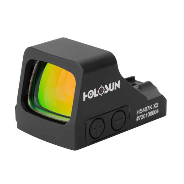 Holosun HS407K X2 Red Dot / Circle Dot Reflex Sight With Shake Awake 6