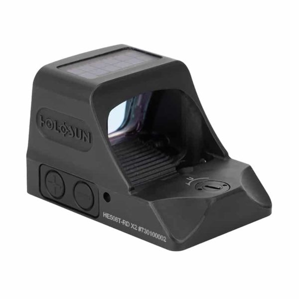 Holosun HE508T-RD X2 Red Dot / Circle Dot Reflex Sight With Solar Panel and Titanium 2