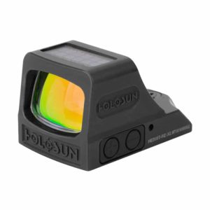Holosun HE508T-RD X2 Red Dot / Circle Dot Reflex Sight With Solar Panel and Titanium