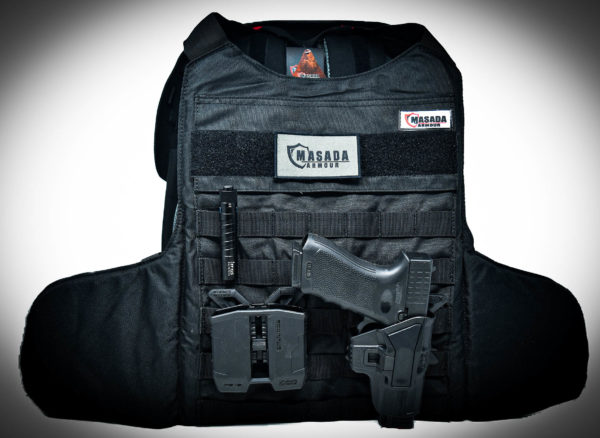 MASADA Bulletproof Backpack Front and Back Full Body Armour Converts to Bulletproof Vest (IIIA) - FREE Shipping 8