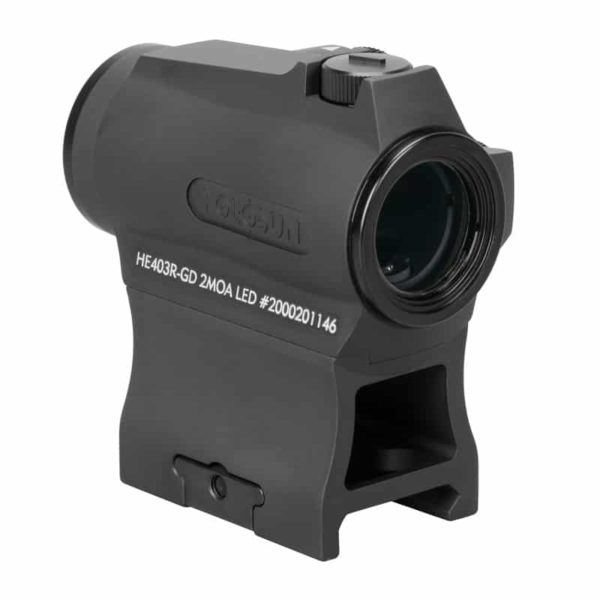 Holosun HE403R-GD Gold Dot / Circle Dot Micro Sight With Rotary Switch - easy to install and operate 4