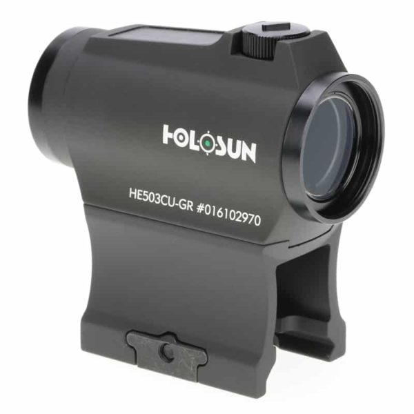Holosun HE503CU-GR Green Dot / Circle Dot Micro Sight With Solar Panel 3