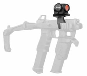 Recover Tactical 20-20 Upper Rail Red Dot Mount on 20-20 Transparent 3