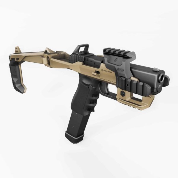 Recover Tactical Buttstock Extention & Upper Rail Combo for 20/20, 20/21, 20/22 & 20/80 Platforms 6