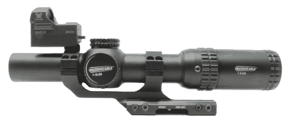 PMM RS-30 Premium Cantilever Ring Mount for 30mm Tube w/ 2" Offset with Reflex Sight Picatinny Mount 14