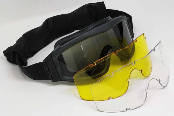 KIRO Goggle for Shooting and Tactical Environments with 3 Types of Lenses - Free for orders above $349! 1