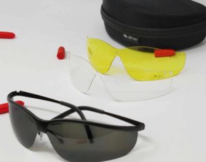 KIRO Sun Glasses Shooting Glasses for Tactical and-Everyday Use Semi Rimless Frame