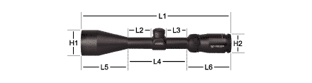Vortex Optics Crossfire II 3-9x40 V-Brite MOA Riflescope – CF2-31025 – Waterproof & Shockproof