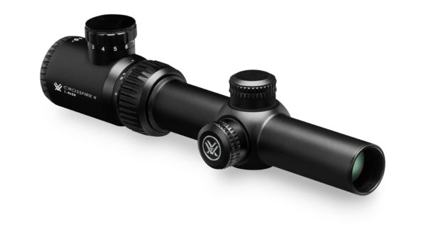 CF2-31037 Vortex Optics CROSSFIRE® II 1-4X24 V-Brite (MOA) Reticle | 30 mm Tube Riflescope 2