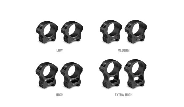 PR30-H Vortex Optics Pro Series 30 MM Rings - Ring Height High 2