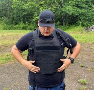 Bulletproof backpack is now a bulletproof Vest Level 3A