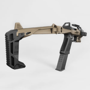 Recover Tactical 2020 Buttstock - On 2020 Tan - BE20j 3