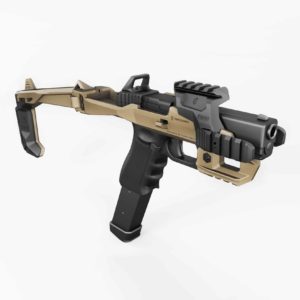 Recover Tactical Upper Rail - On 2020 Tan - UR20m 3