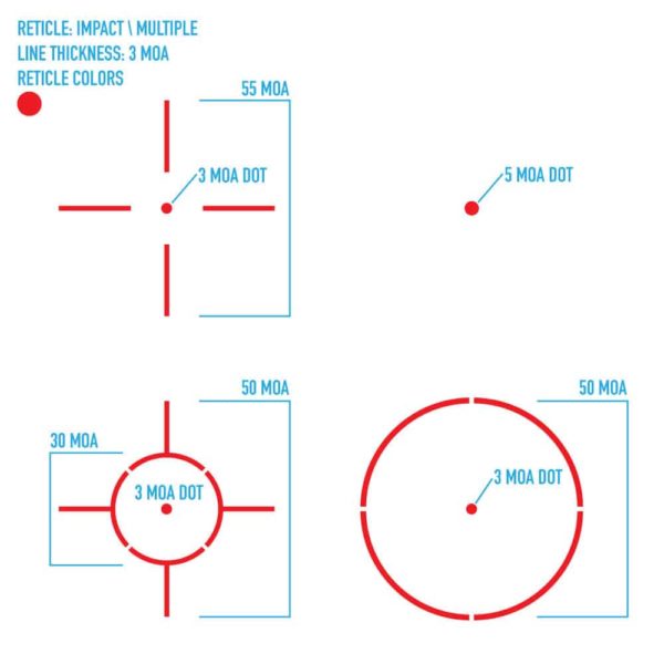 FF26022 Firefield Impact Reflex Sight 5