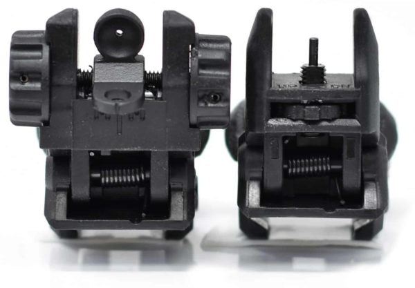 KIRO FLUS - Front and Rear Flip Up Sights Made of Strong Polymer Composite 2