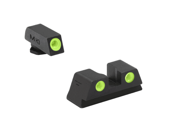 Meprolight Tru-Dot Self-Illuminated Night Sight for Glock 42/43, 10MM/45ACP, 9/357SIG/40/45GAP & G26, G27 2