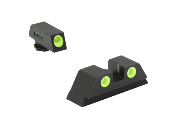 Meprolight Tru-Dot Self-Illuminated Night Sight for Glock 42/43, 10MM/45ACP, 9/357SIG/40/45GAP & G26, G27 9