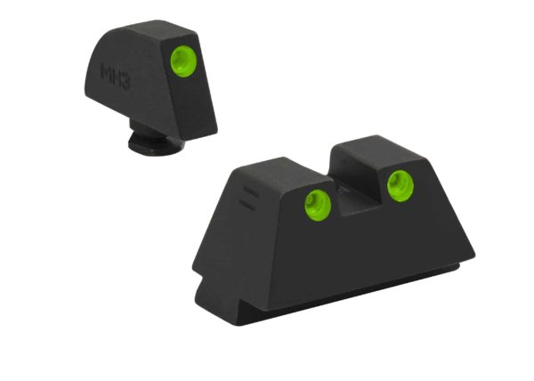 Meprolight Tru-Dot Self-Illuminated Night Sight for Glock 42/43, 10MM/45ACP, 9/357SIG/40/45GAP & G26, G27 10