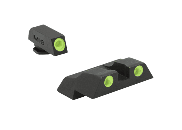 Meprolight Tru-Dot Self-Illuminated Night Sight for Glock 42/43, 10MM/45ACP, 9/357SIG/40/45GAP & G26, G27 19
