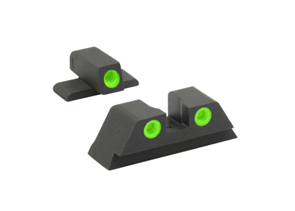 Meprolight Tru-Dot® Self-Illuminated Night Sights for Bersa Thunder 380 & Thunder Plus or Bersa BP 9 CC 1