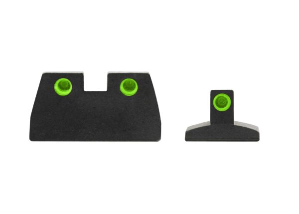 Meprolight TRU-DOT® Self-Illuminated Night Sights for RUGER P89, P90/91/93/95, SP101 (38 SP/357 MAG), SR9,SR9C,SR40,SR40C, P94/P97, P345 & LCR REVOLVER 9