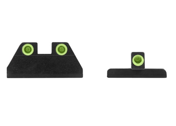 Meprolight TRU-DOT® Self-Illuminated Night Sights for H&K P7M8 & M10, USP Full-Size 9MM/40 S&W, 45 ACP, USP Compact 9MM/40 S&W, 45 ACP, P2000, P2000 SK, HK45, HK45C, P30, VP9, SFP9 10