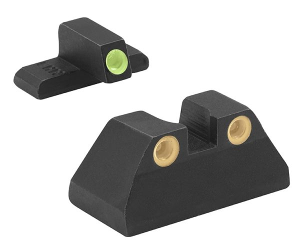 Meprolight TRU-DOT® Self-Illuminated Night Sights for H&K P7M8 & M10, USP Full-Size 9MM/40 S&W, 45 ACP, USP Compact 9MM/40 S&W, 45 ACP, P2000, P2000 SK, HK45, HK45C, P30, VP9, SFP9 9