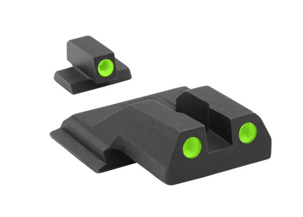 Meprolight TRU-DOT® Self-Illuminated Night Sight for S&W Novak 3900/5900/6900, 1911 Full Size, M&P Full Size/Compact/Sub-Comp, M&P Shield, Body Guard 380 & C.O.R.E 12